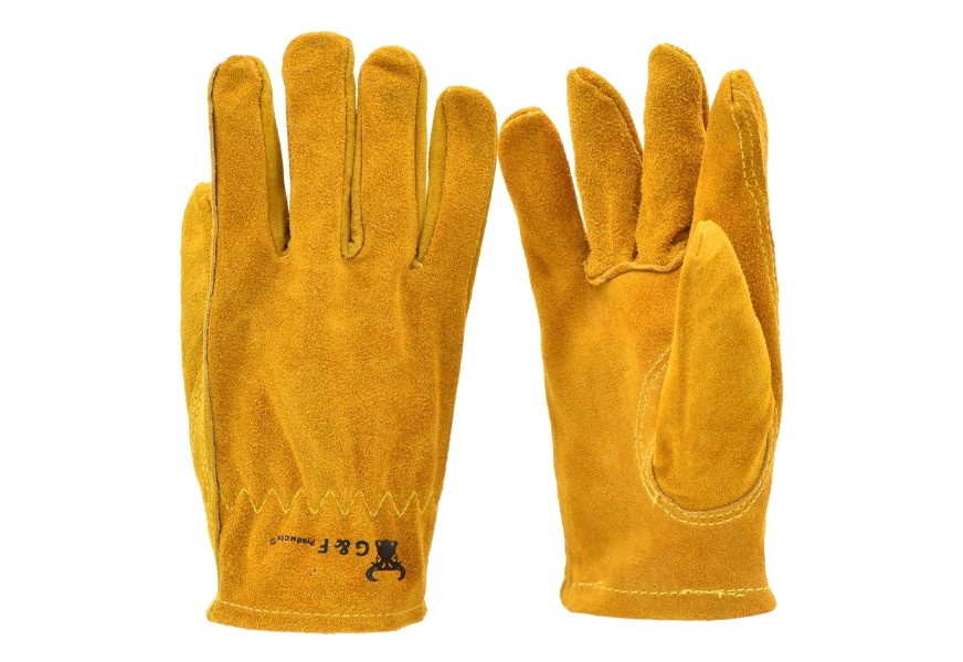 g & f 5013m justforkids kids genuine leather work gloves