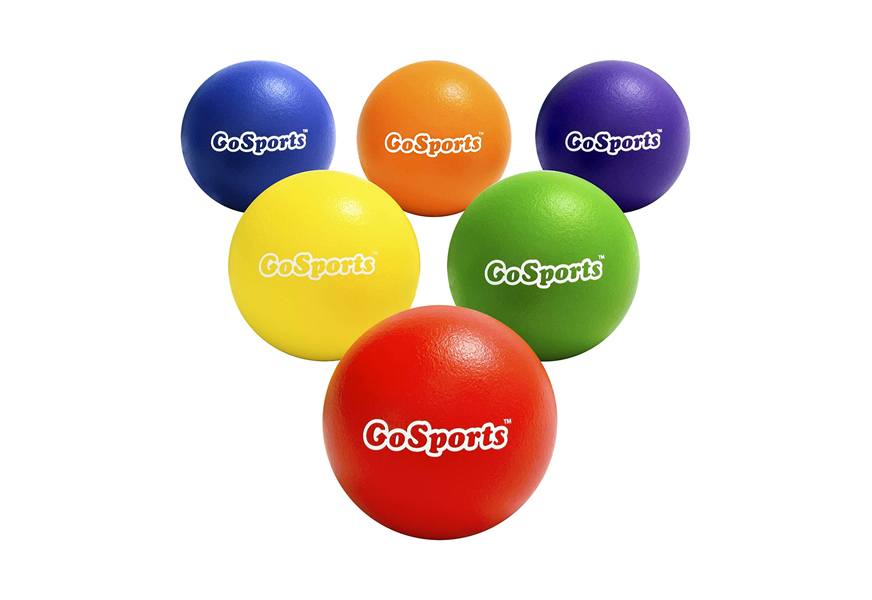 go sports soft touch foam dodgeball set