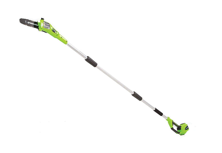 greenworks 20672 8.5' 40v cordless pole saw
