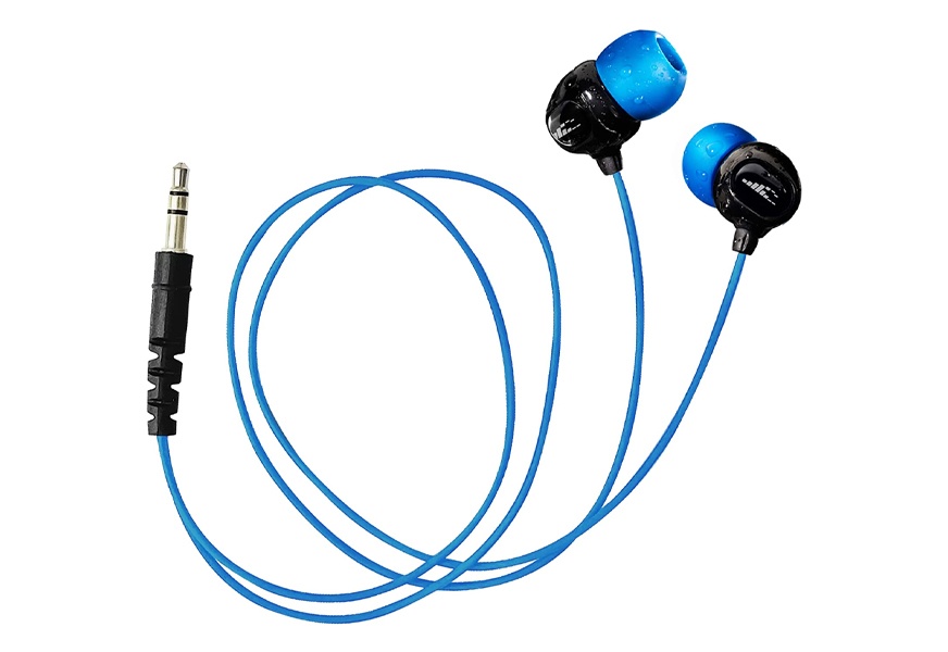 h20 audio waterproof surge sportwrap+ swimming earphones