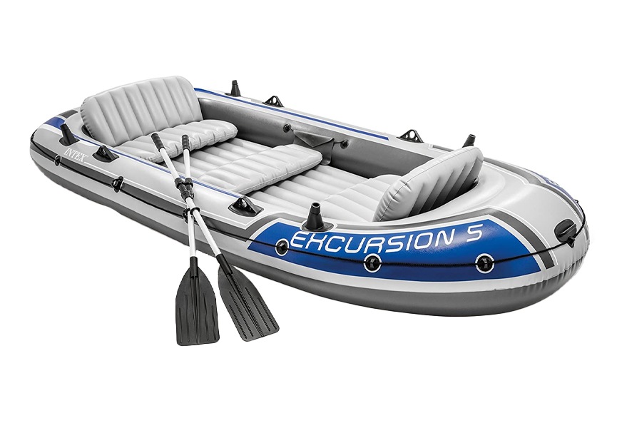 intex excursion 5 inflatable boat