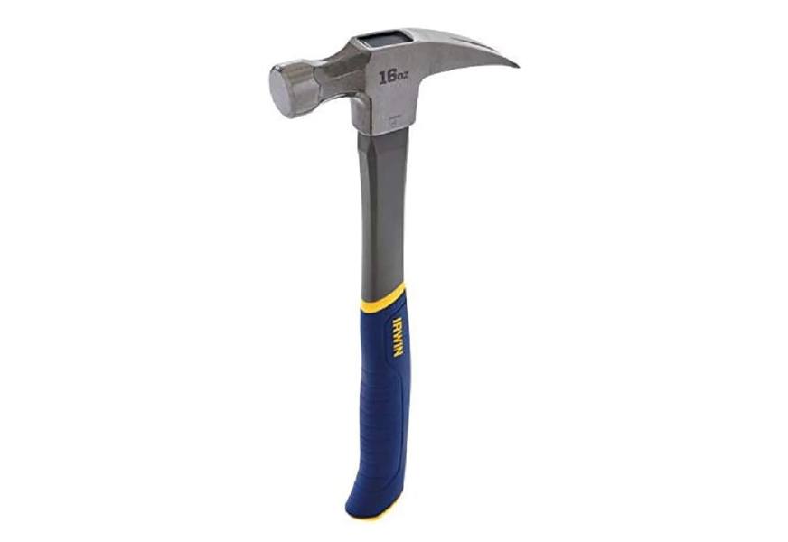 irwin tools 16 ounce fiberglass claw hammer