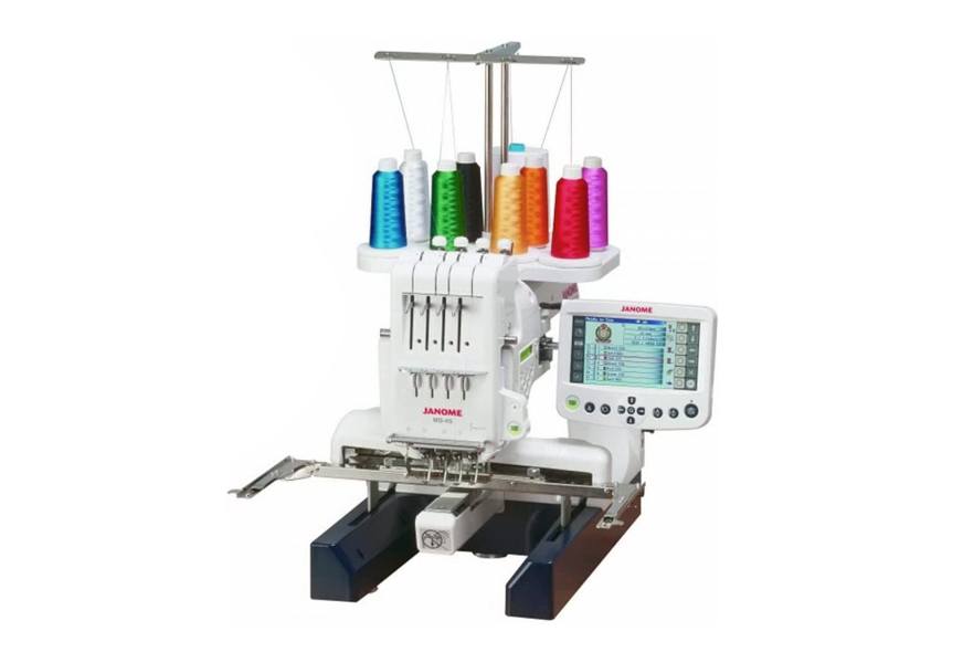 janome mb 4s four needle embroidery machine