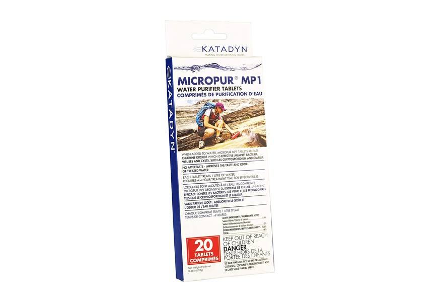katadyn micropur mp1 water purification tablets