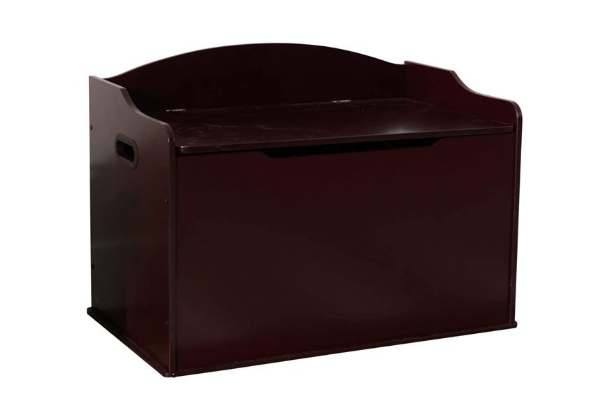 kidkraft austin toy box cherry