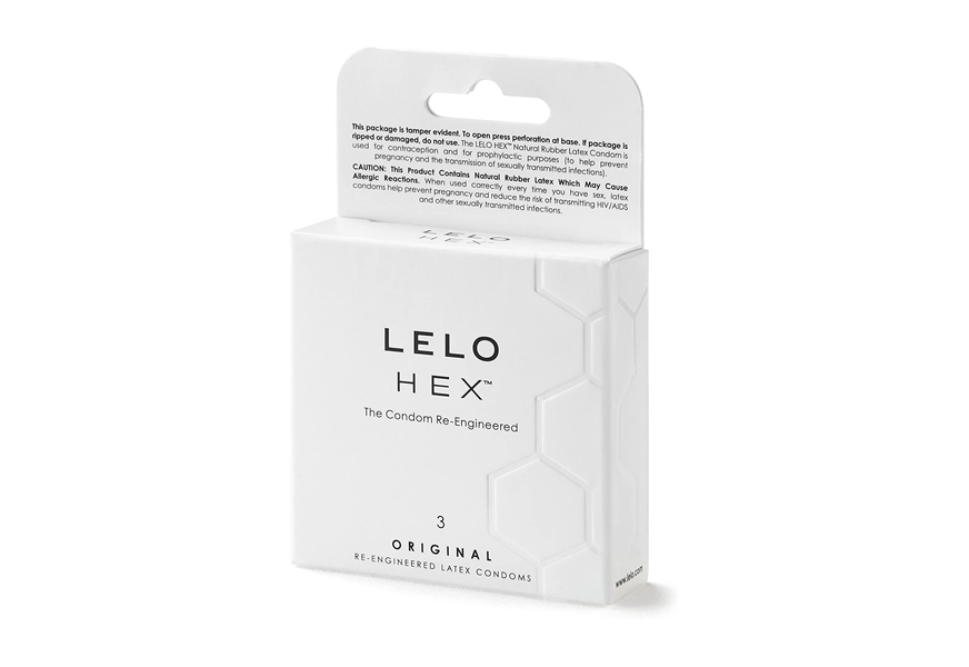 lelo hex original, luxury condoms3