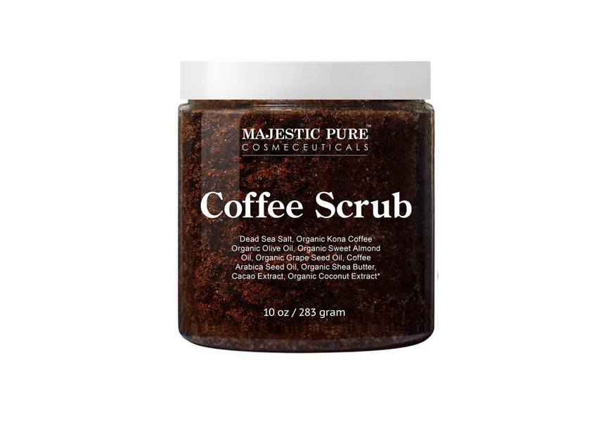majestic pure arabica coffee scrub