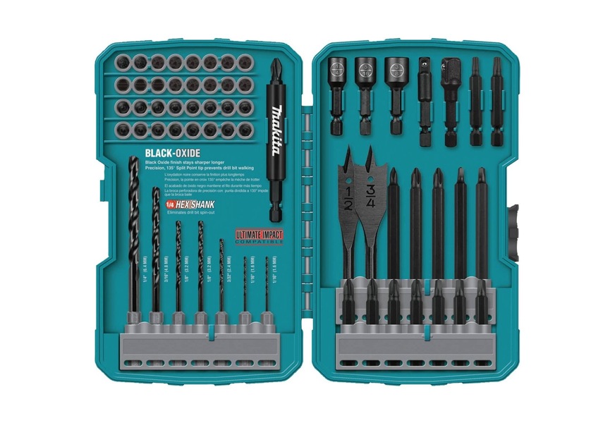 makita t 01725 contractor grade drill bit set