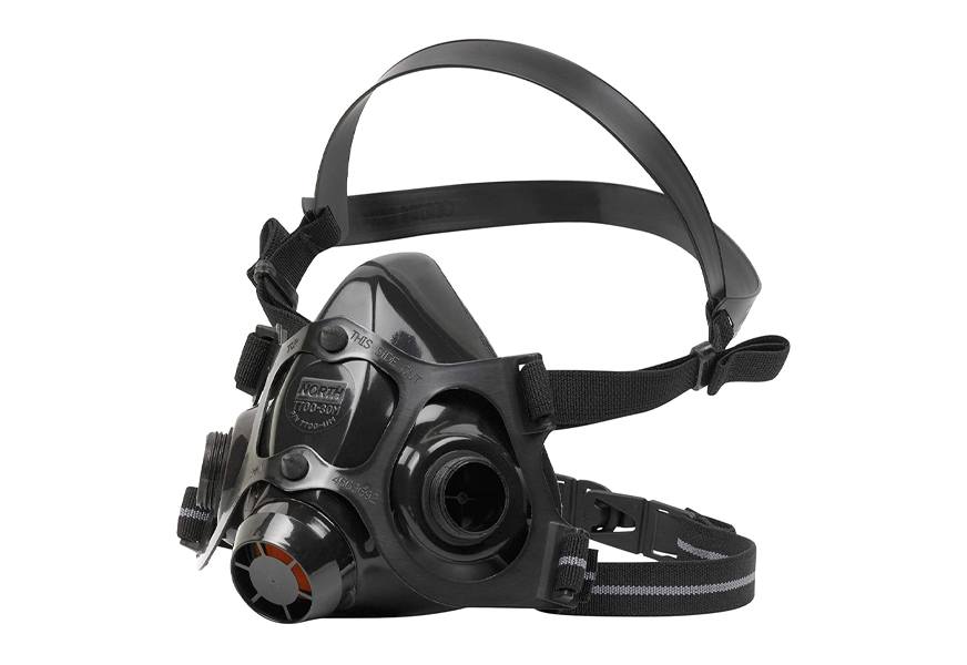 north safety 770030l 7700 series half mask respirator
