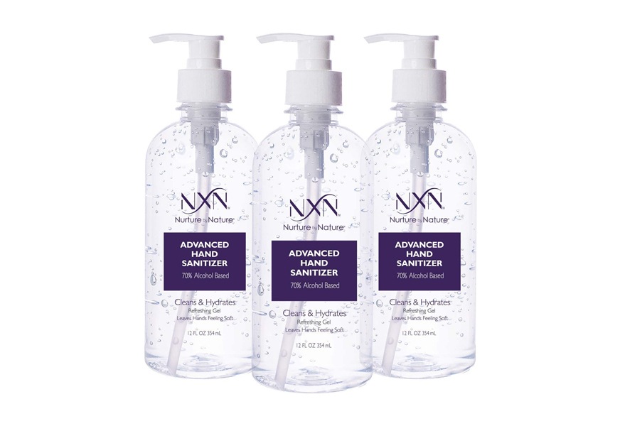 nxn beauty advanced hand sanitizer refreshing gel