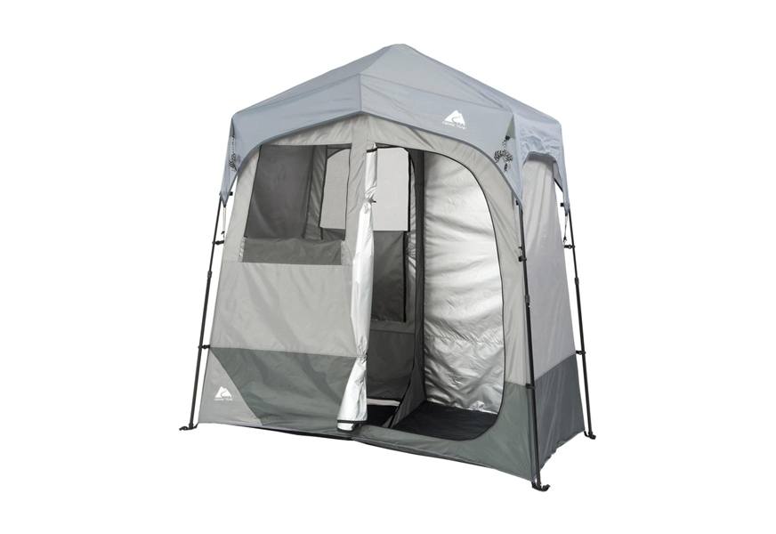 ozark trail instant 2 room shower tent