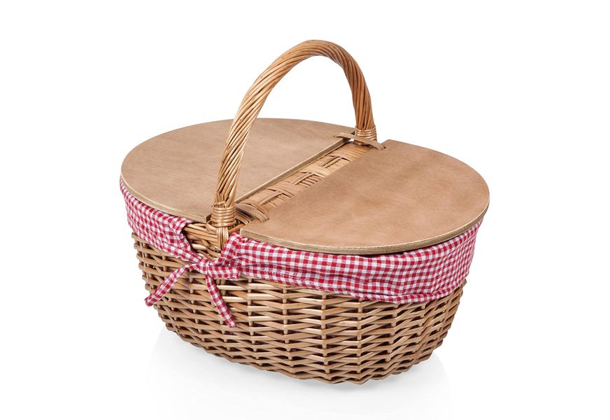 picnic time country picnic basket with liner