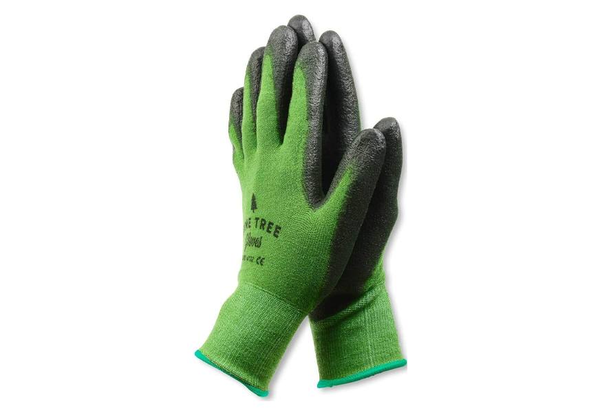 pine tree tool bamboo gardening gloves