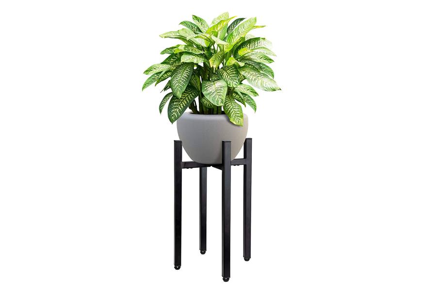 planteko mid century metal plant stand