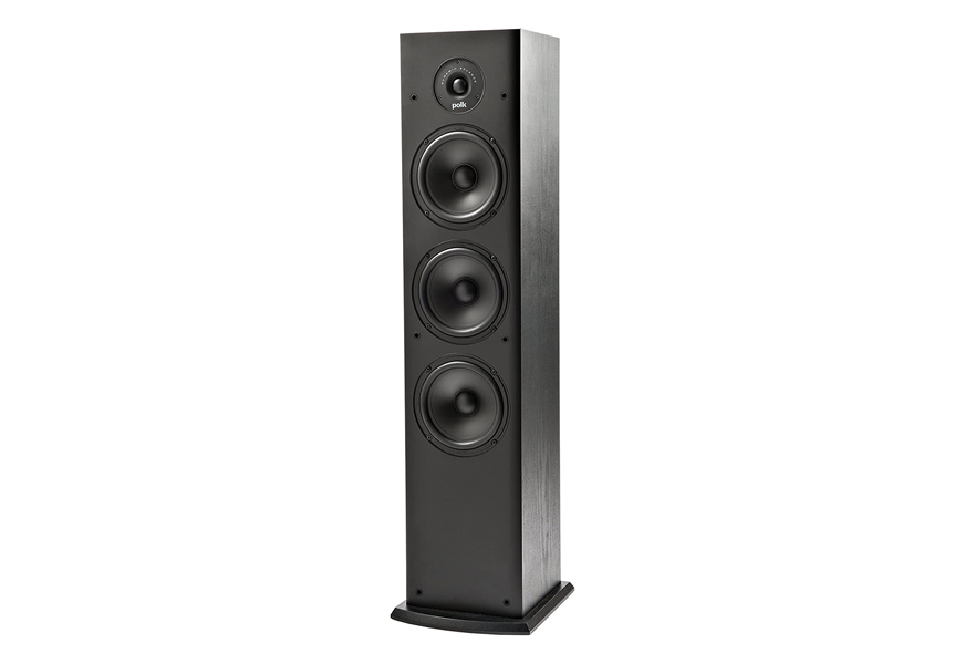 polk t50 150 watt home theatre floor standing tower speaker
