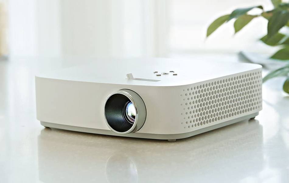 projector on the table