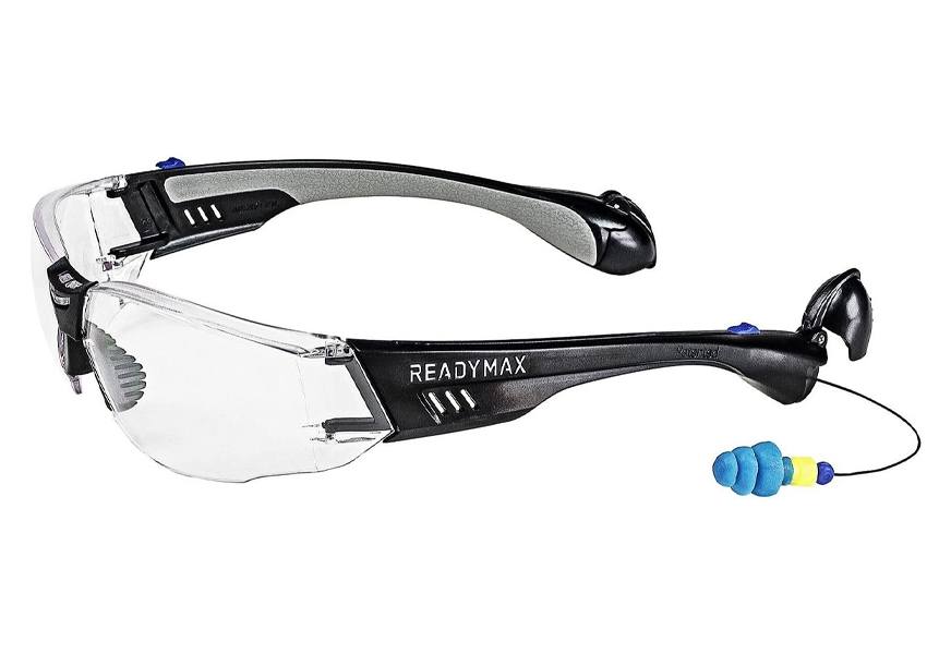 readymax soundshield construction safety glasses