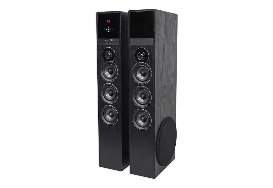 rockville tm150b home theatre system tower speakers