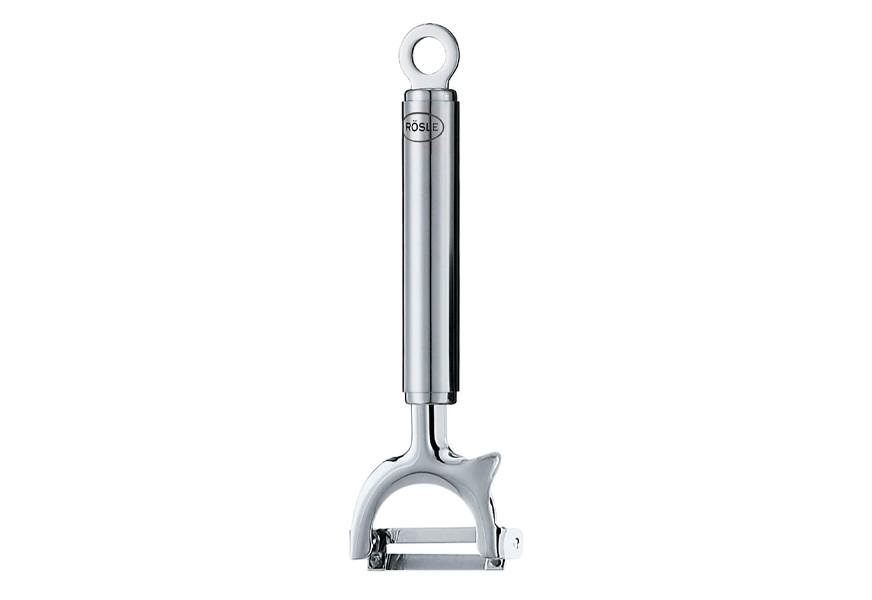 rösle stainless steel wide crosswise swivel vegetable peel