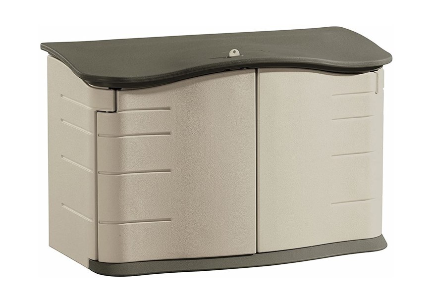 rubbermaid horizontal outdoor shed