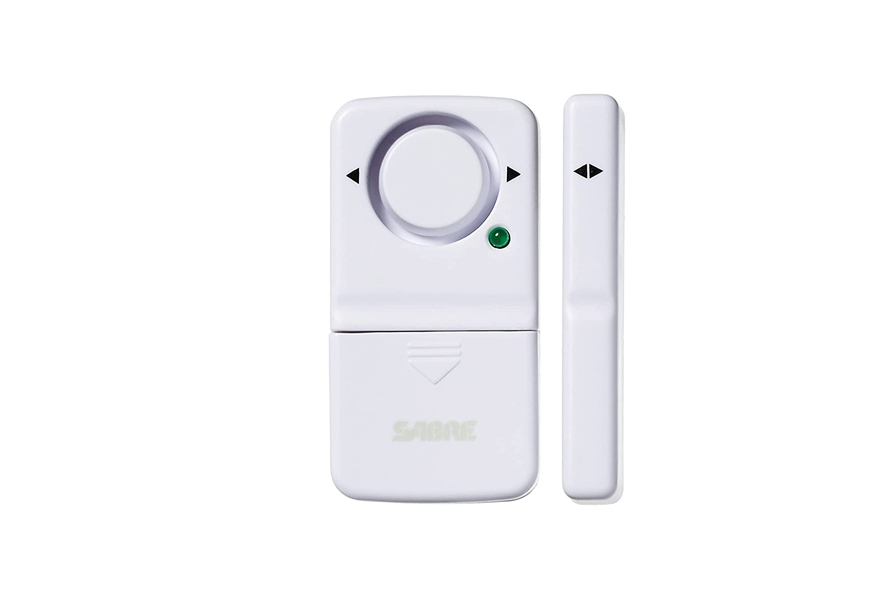 sabre wireless home security door alarm