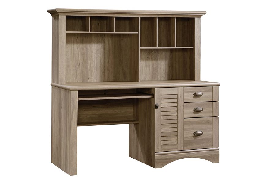 sauder harbor view computer home office desk
