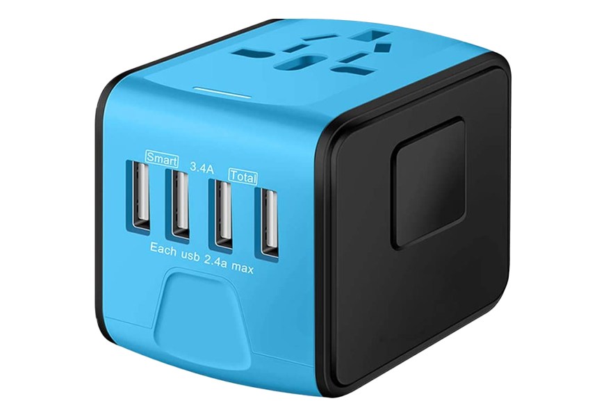 saunorch universal travel adapter