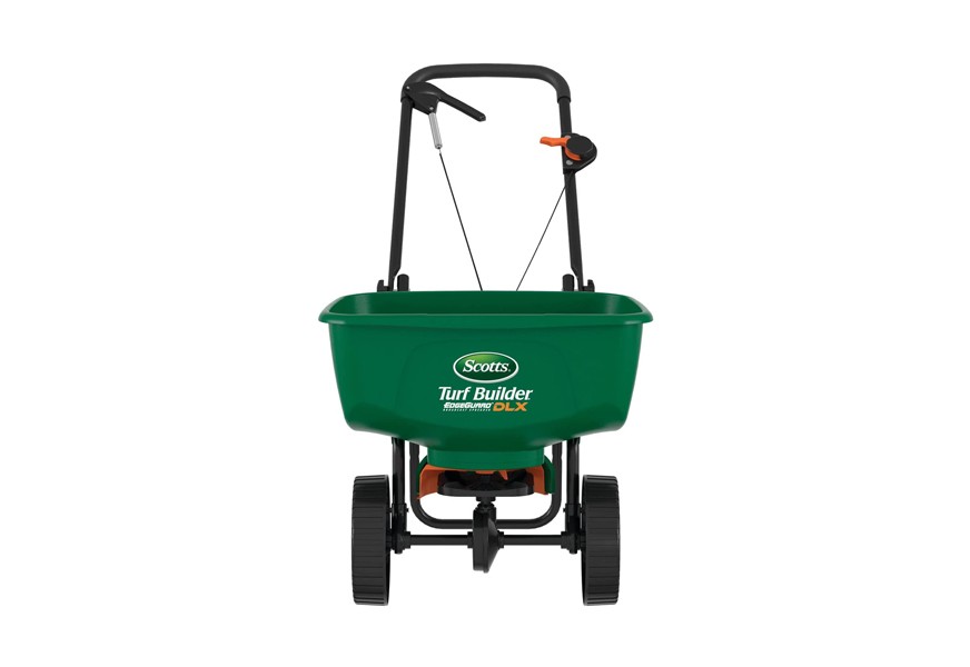 scotts turf builder pro edge guard deluxe broadcast spreader