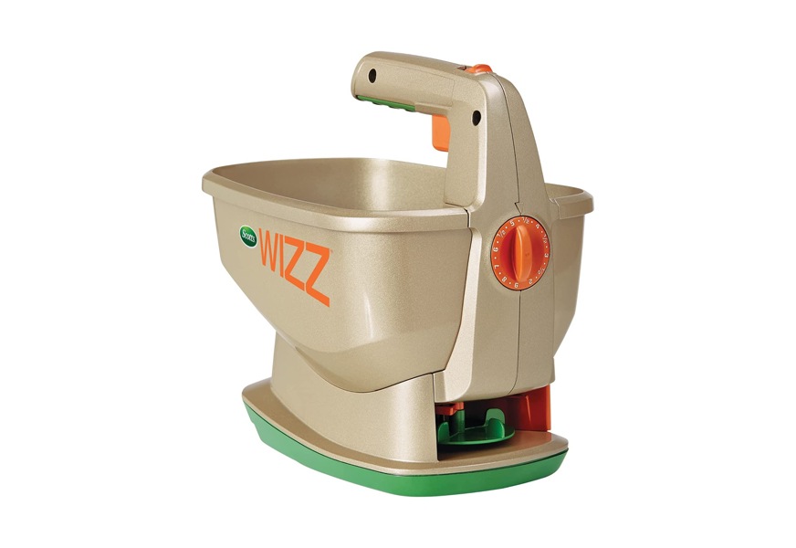 scotts wizz hand held seed spreader