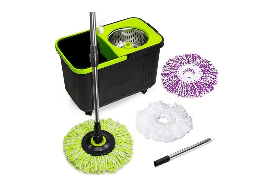 simpli magic 79117 spin mop cleaning kit