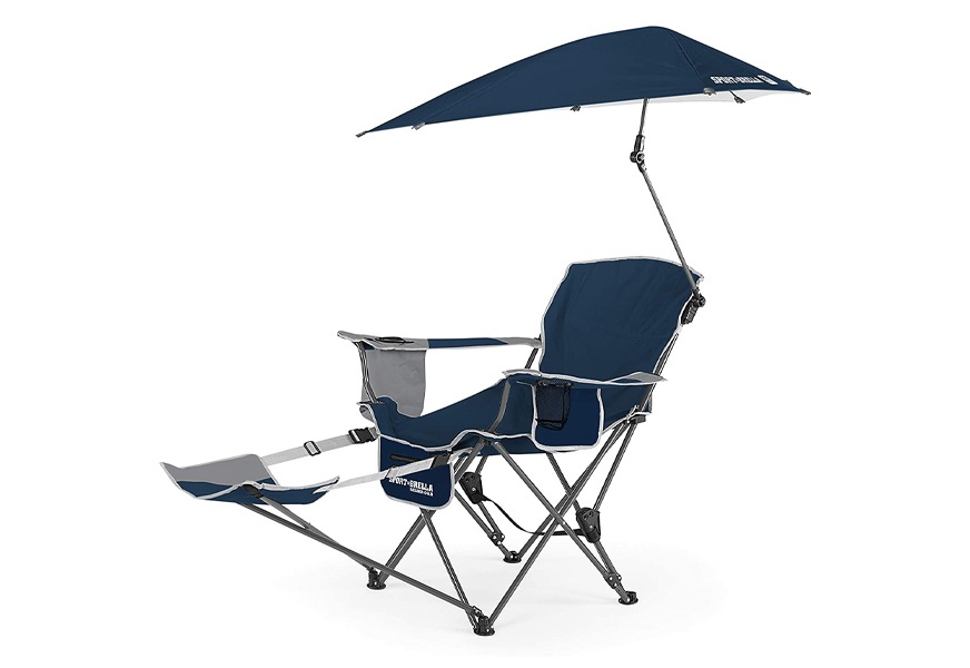 sport-brella recliner beach chair