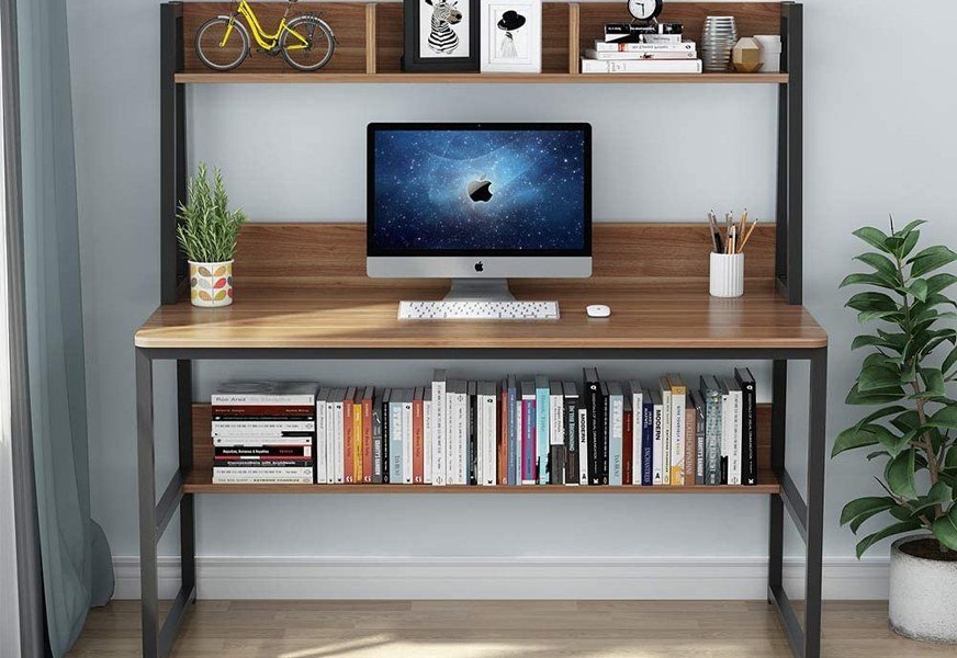 tribesigns computer home office desk