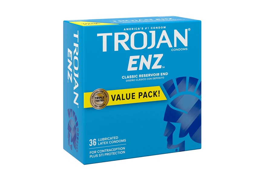 trojan enz lubricated condoms