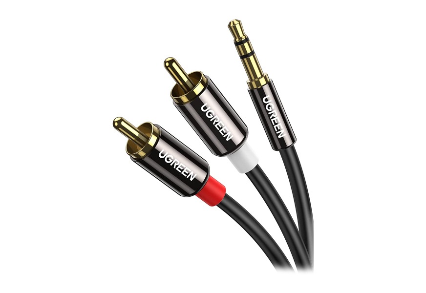 Subwoofer Cable (10 Feet), FosPower RCA to RCA Audio Stereo Cable, Male to  Male - Dual Shielded Cord | 24K Gold Plated Connector | Corrosion Resistant