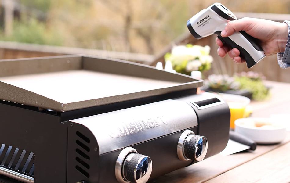 using infrared thermometer