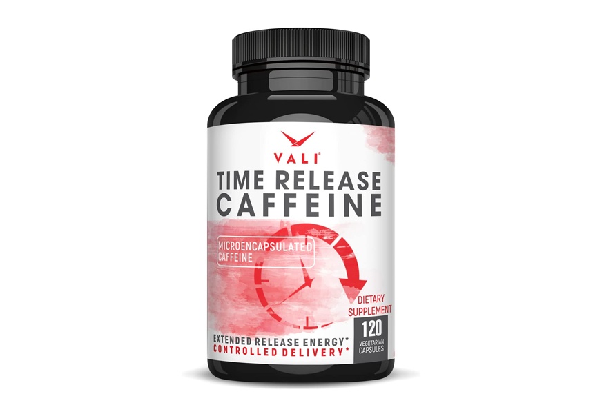 vali time release 100mg caffeine pills
