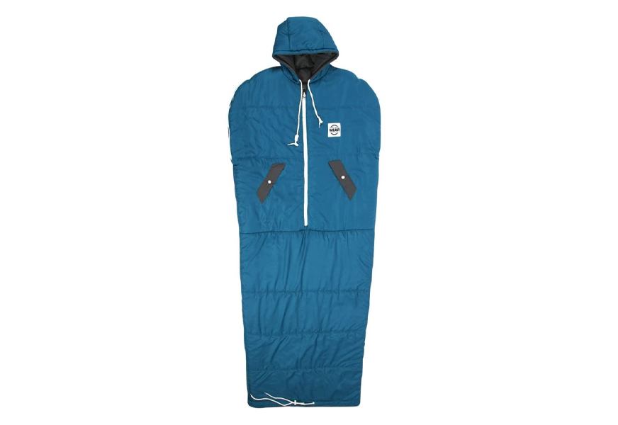 Introducing the wearable sleeping bag 