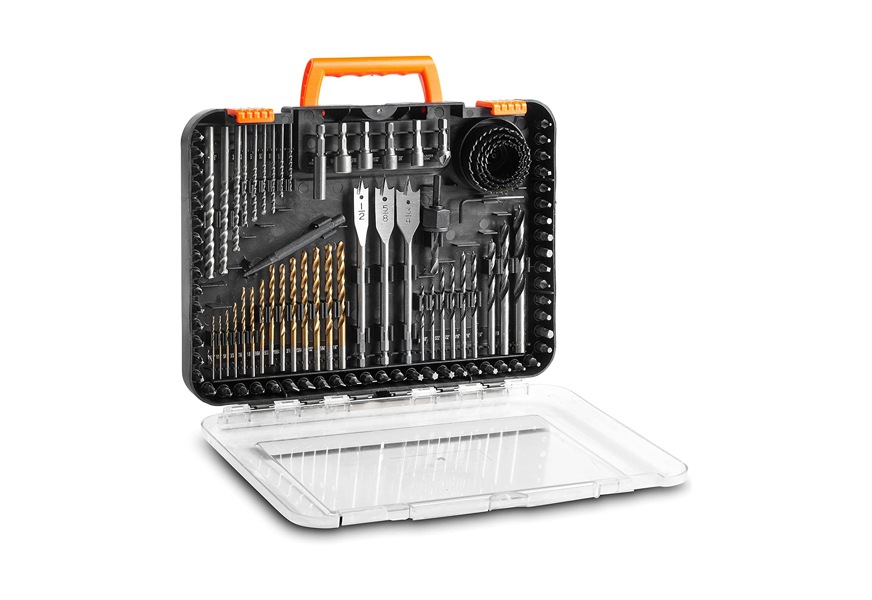 vonhaus 100 piece drill and drive bit set