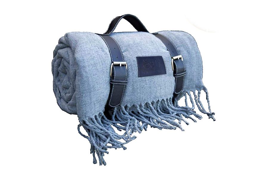 wild in bloom oversized waterproof picnic blanket