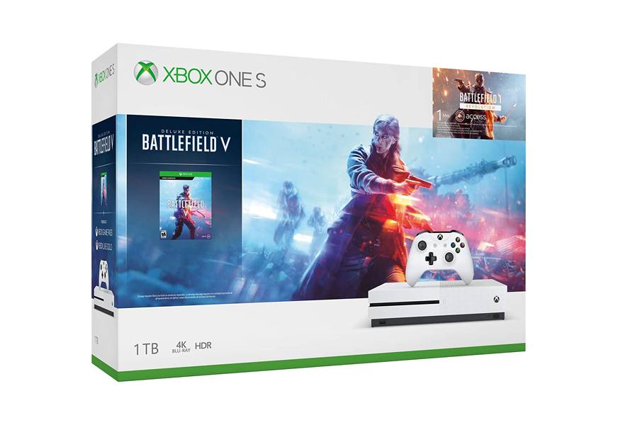 xbox one s 1tb console battlefield v bundle