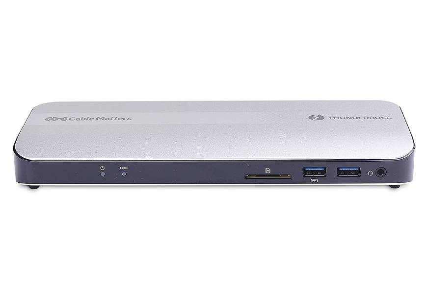cable matters aluminum thunderbolt 3 dock