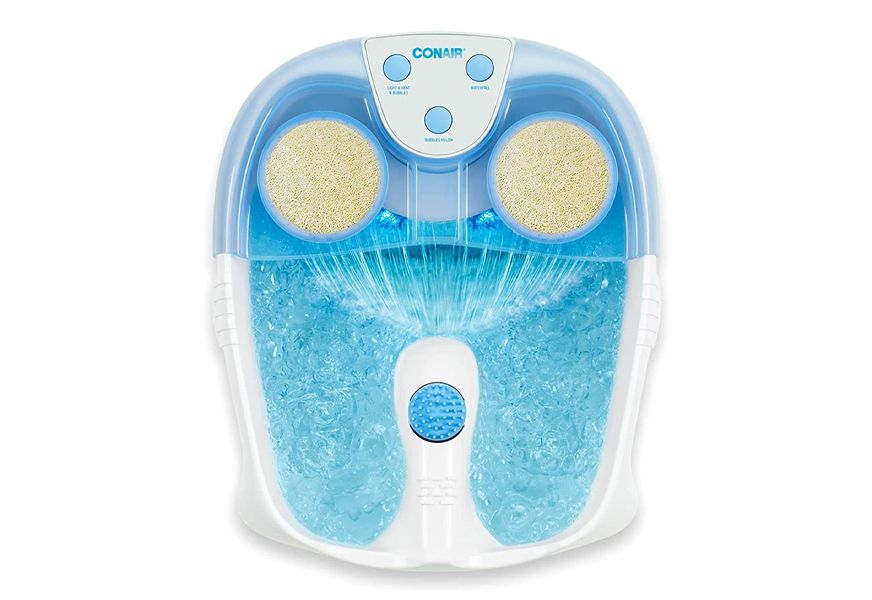conair active life waterfall foot spa