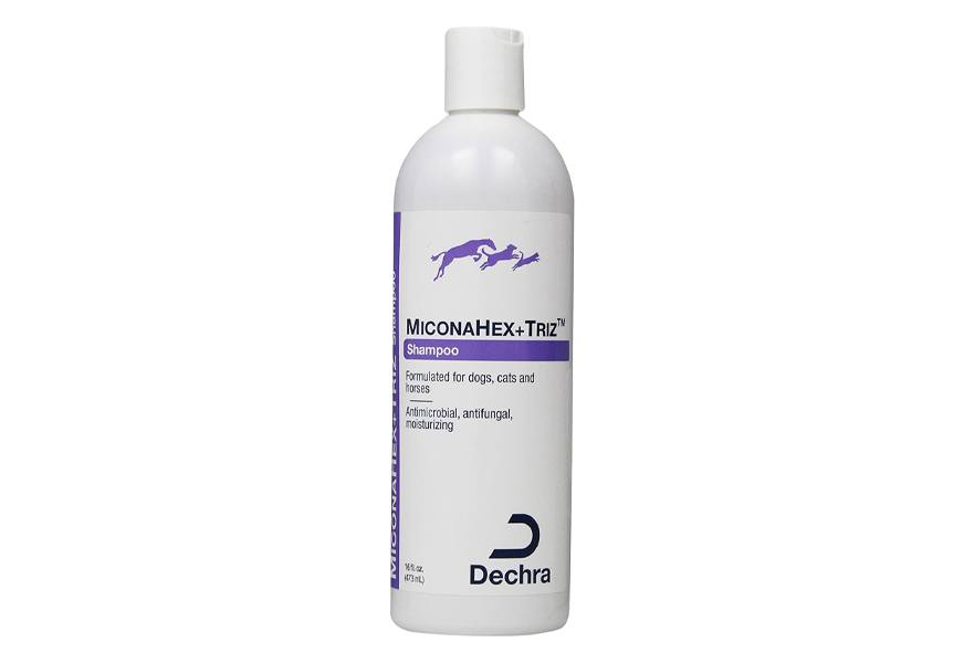dechra miconahex + triz pet shampoo
