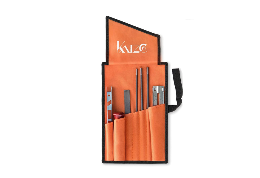 katzco chainsaw sharpener file kit