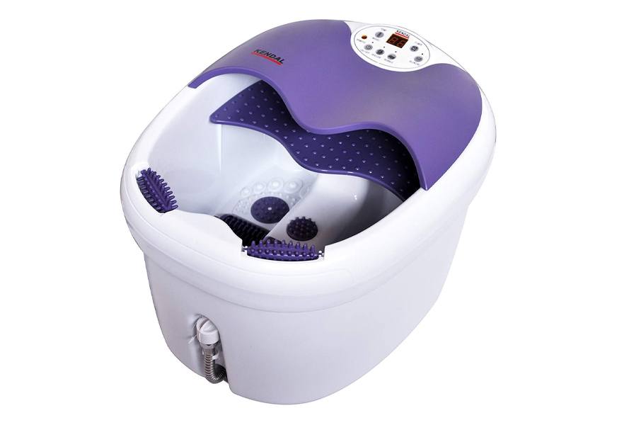 kendal all-in-one motorized foot spa bath massager