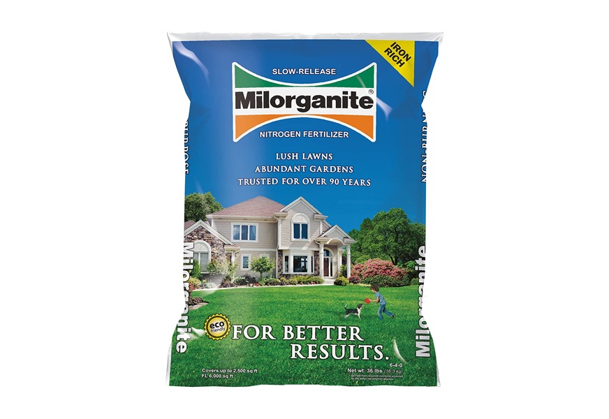 milorganite organic nitrogen lawn fertilizer