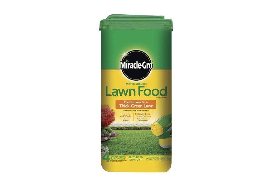 miracle gro water soluble lawn fertilizer