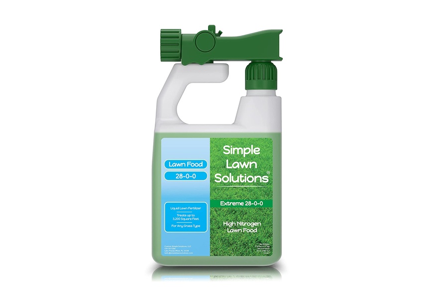 simple lawn solutions green & growth liquid lawn food