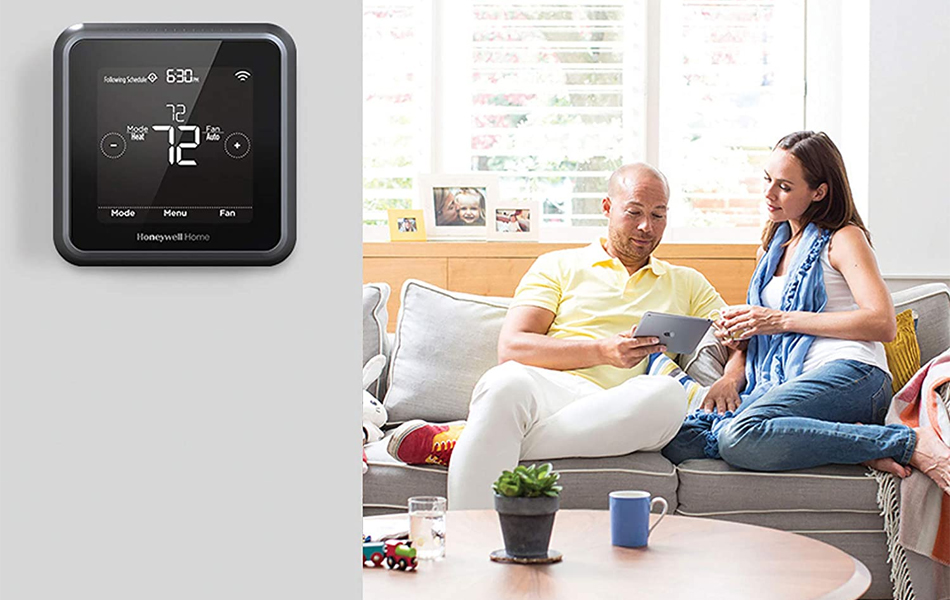 smart thermostat in the house