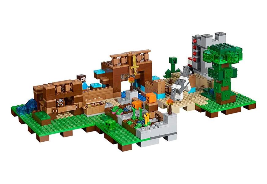 the crafting box lego minecraft set